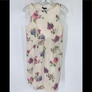 THEORY~ DRESS Size 0 watercolor